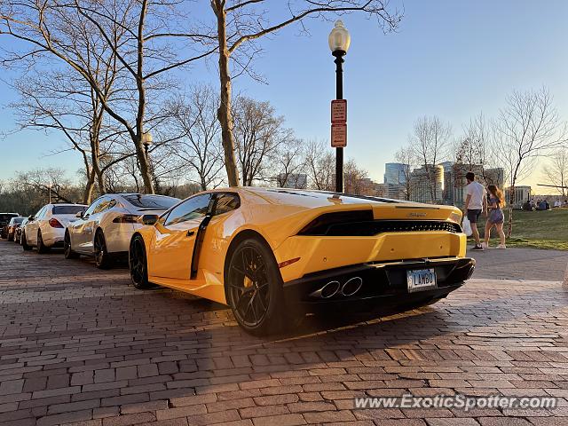 Lamborghini Huracan spotted in Washington DC, United States