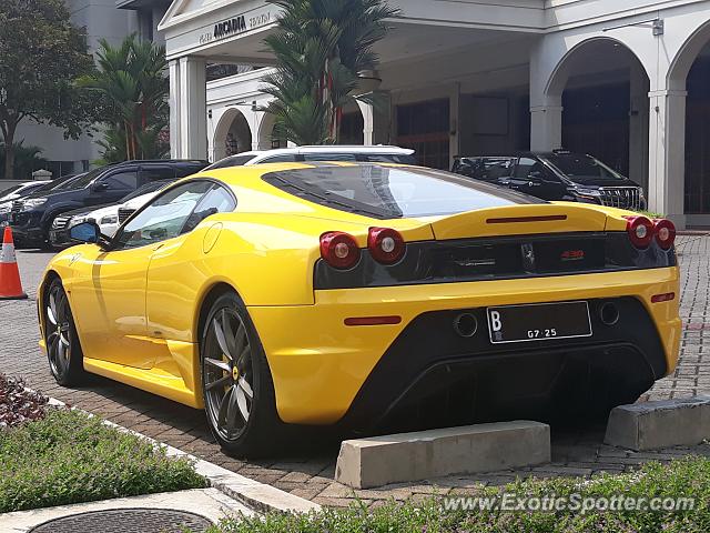 Ferrari F430 spotted in Jakarta, Indonesia