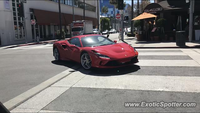 Ferrari F8 Tributo spotted in Beverly Hills, California