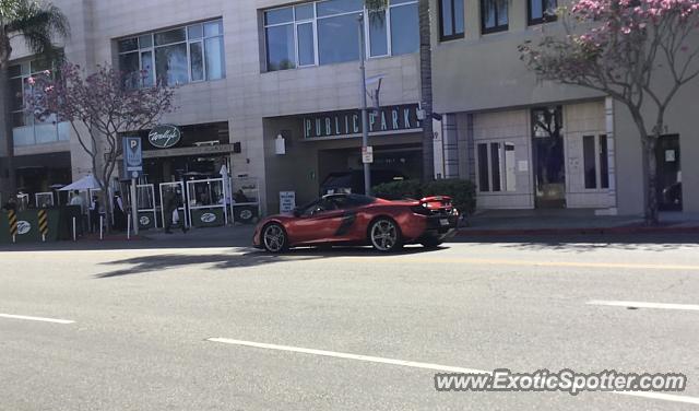 Mclaren 650S spotted in Beverly Hills, California