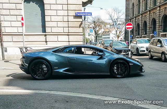 Lamborghini Huracan spotted in Zurich, Switzerland