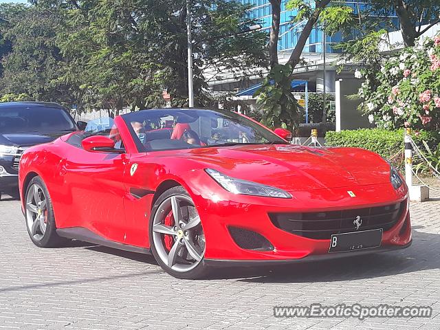 Ferrari Portofino spotted in Jakarta, Indonesia