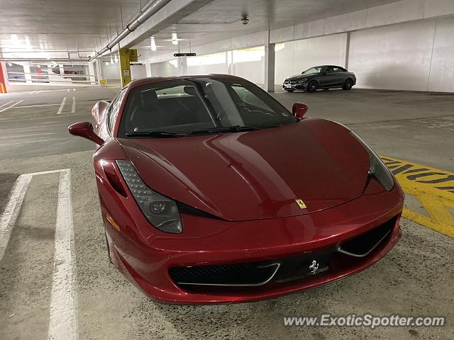 Ferrari 458 Italia spotted in Tyson’s Corner, Virginia