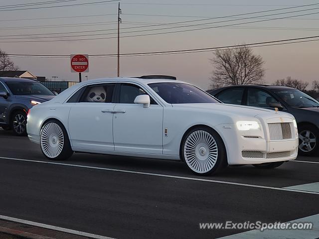 Rolls-Royce Ghost spotted in Blaine, Minnesota