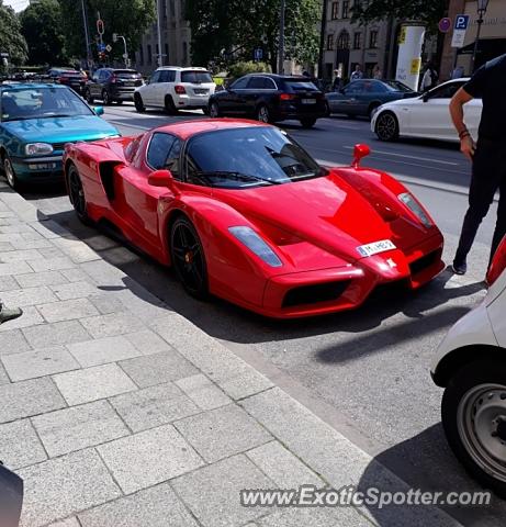 Ferrari Enzo spotted in Munich, Germany