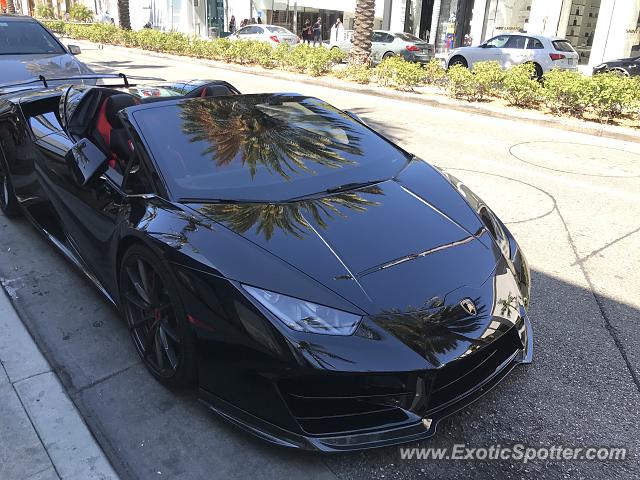 Lamborghini Huracan spotted in Beverly Hills, California