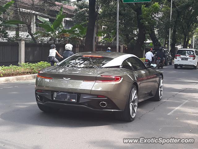 Aston Martin DB11 spotted in Jakarta, Indonesia