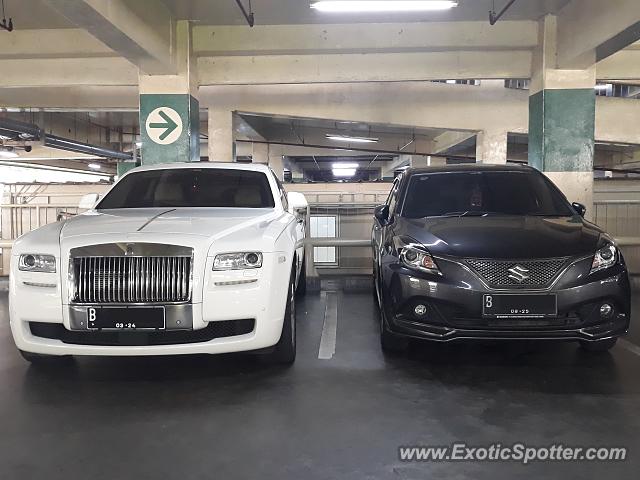 Rolls-Royce Ghost spotted in Jakarta, Indonesia