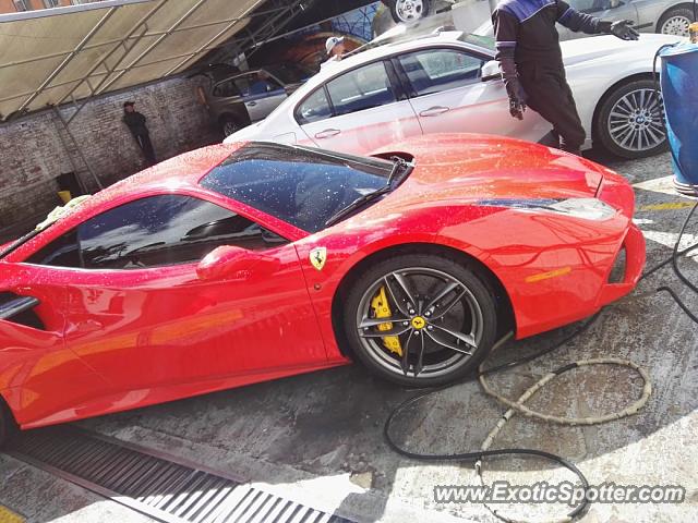 Ferrari 488 GTB spotted in Bogota, Colombia