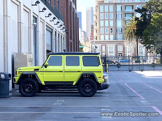 Mercedes 4x4 Squared spotted in San Francisco, California