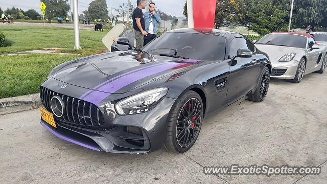 Mercedes AMG GT spotted in Bogota, Colombia