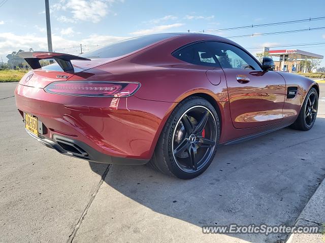 Mercedes AMG GT spotted in Bogota, Colombia