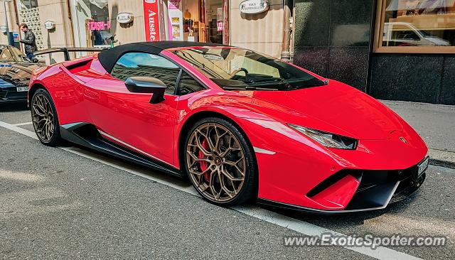 Lamborghini Huracan spotted in Zurich, Switzerland