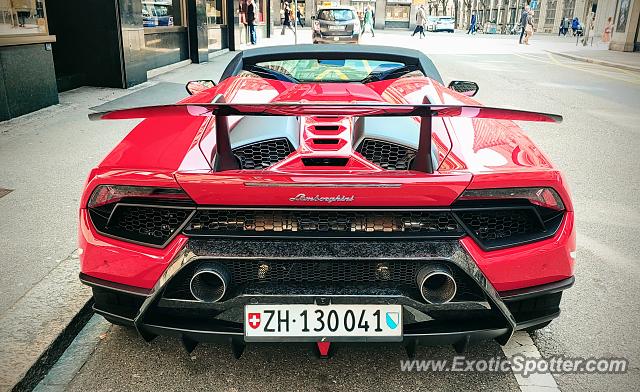 Lamborghini Huracan spotted in Zurich, Switzerland