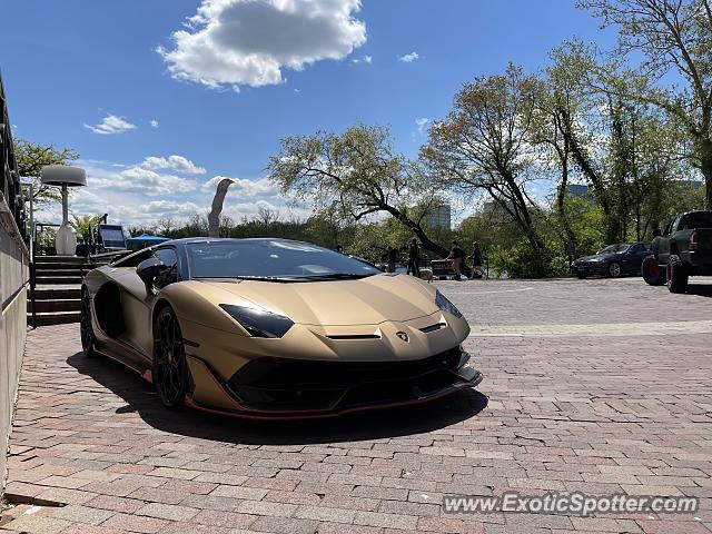 Lamborghini Aventador spotted in Washington DC, United States