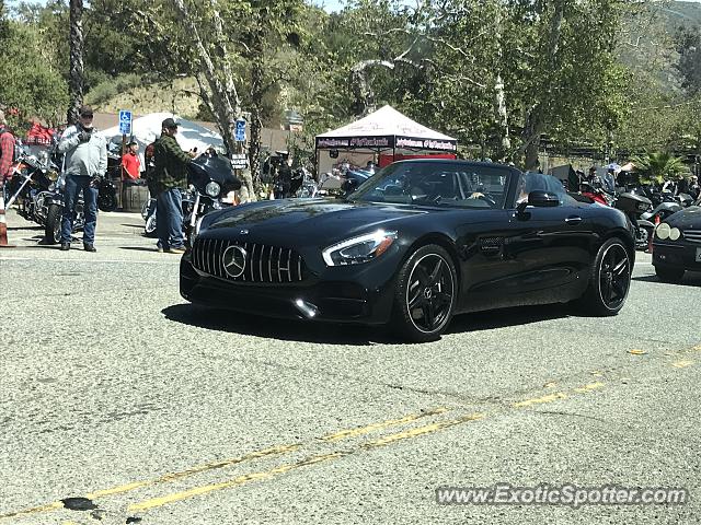 Mercedes AMG GT spotted in Silverado, California