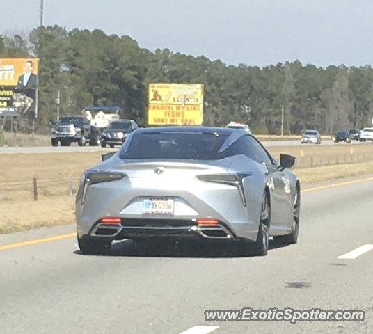 Lexus LC 500 spotted in Fayetteville, North Carolina
