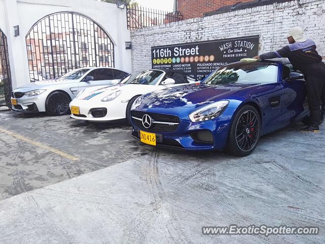 Mercedes AMG GT spotted in Bogota, Colombia