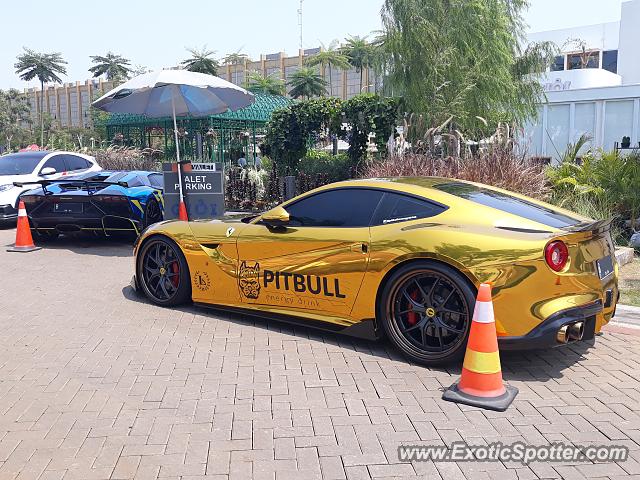 Ferrari F12 spotted in Jakarta, Indonesia