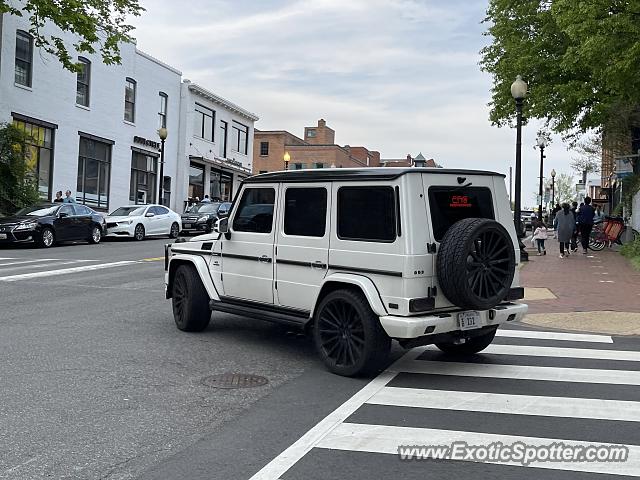 Mercedes 4x4 Squared spotted in Washington DC, United States