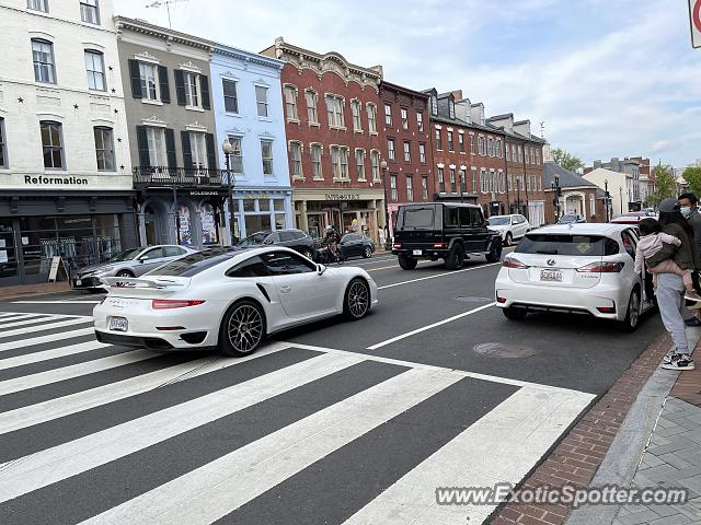 Porsche 911 Turbo spotted in Washington DC, United States