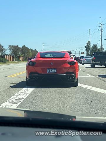 Ferrari Portofino spotted in Columbia, South Carolina