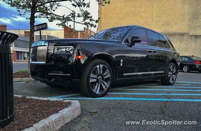 Rolls-Royce Cullinan spotted in Westfield, New Jersey