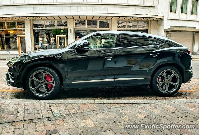 Lamborghini Urus spotted in Zurich, Switzerland