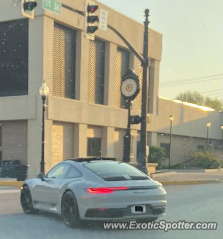 Porsche 911 spotted in Danville, Indiana