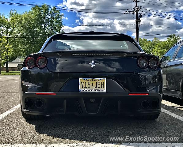 Ferrari GTC4Lusso spotted in Clark, New Jersey