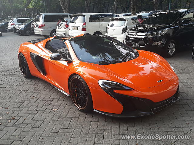 Mclaren 650S spotted in Jakarta, Indonesia