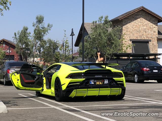 Lamborghini Huracan spotted in Los Angeles, California