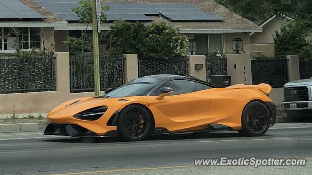 Mclaren 765LT spotted in Los Angeles, California