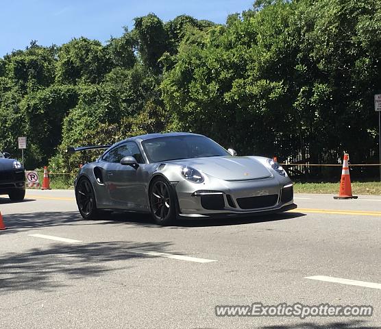 Porsche 911 GT3 spotted in Amelia island, Florida