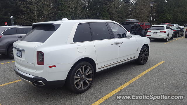 Rolls-Royce Cullinan spotted in Vancouver, Canada