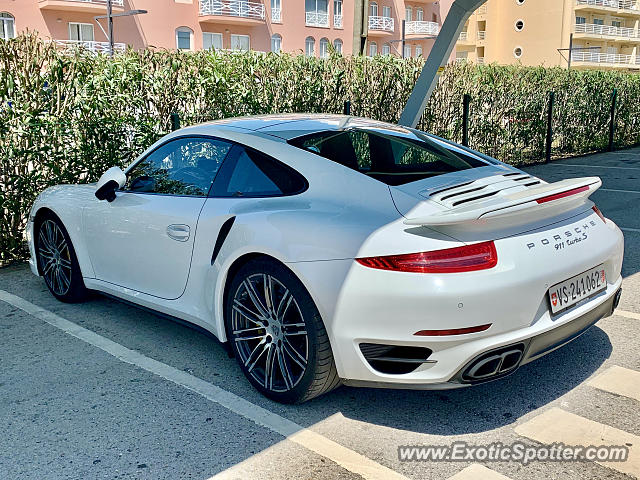 Porsche 911 Turbo spotted in Vilamoura, Portugal