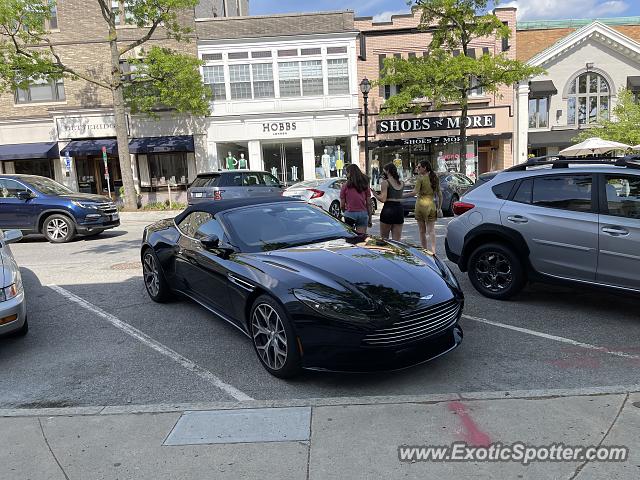 Aston Martin DB11 spotted in Greenwich, Connecticut