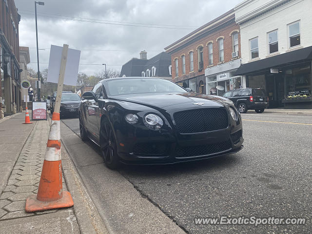Bentley Continental spotted in Stillwater, Minnesota