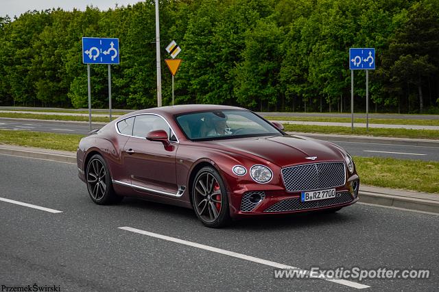 Bentley Continental spotted in Wroclaw, Poland