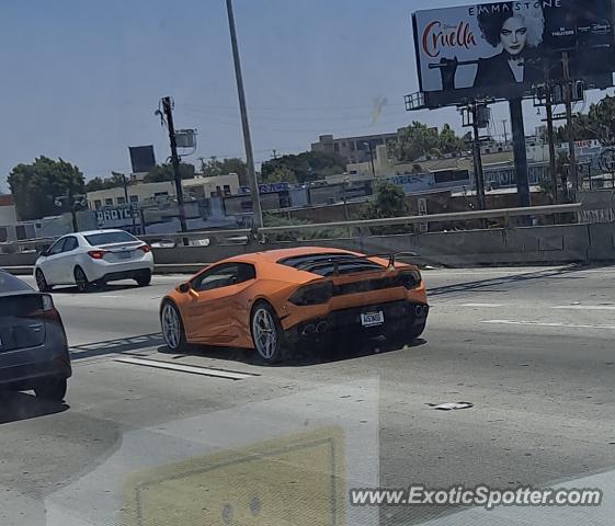 Lamborghini Huracan spotted in LA, California