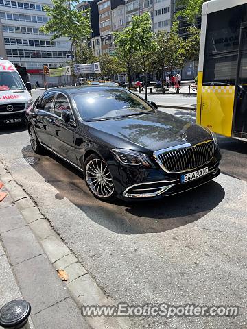 Mercedes Maybach spotted in Istanbul, Turkey