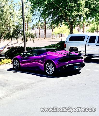 Lamborghini Huracan spotted in Las Vegas, Nevada