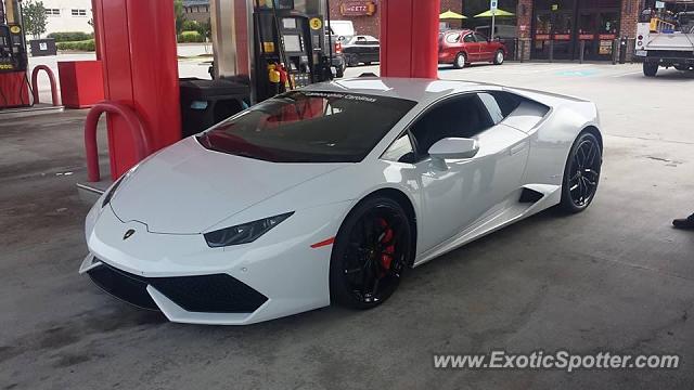 Lamborghini Huracan spotted in Greensboro, North Carolina