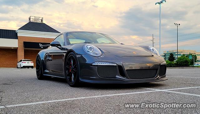 Porsche 911 GT3 spotted in Cleveland, Ohio