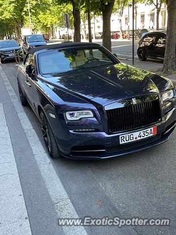 Rolls-Royce Dawn spotted in Paris, France