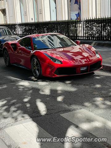 Ferrari 488 GTB spotted in Paris, France