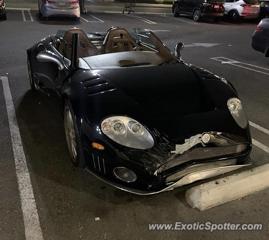 Spyker C8 spotted in Los Angeles, California