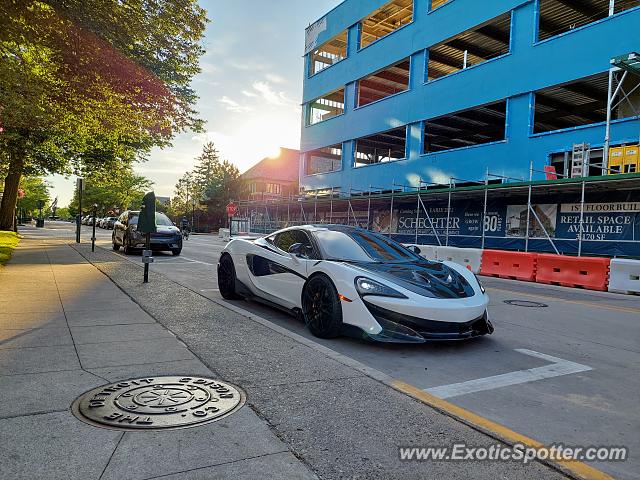 Mclaren 600LT spotted in Birmingham, Michigan