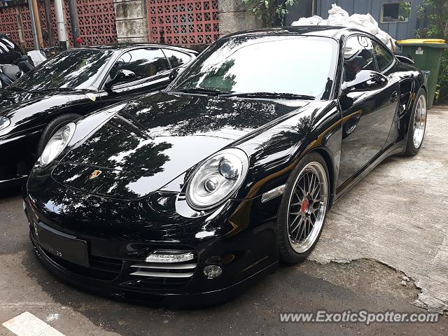 Porsche 911 Turbo spotted in Jakarta, Indonesia