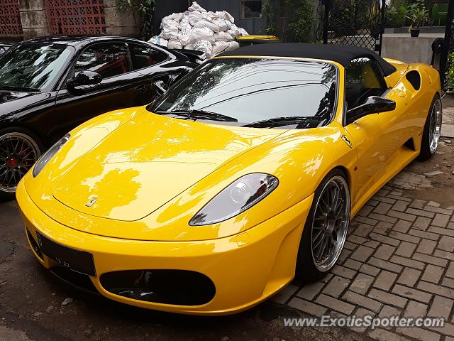 Ferrari F430 spotted in Jakarta, Indonesia